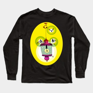 Fairy Lights and Lamp 1 Long Sleeve T-Shirt